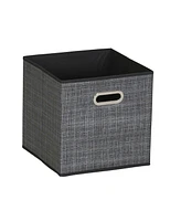 Fabric Cube Storage Bins Set, 6 Piece