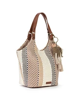 Women's Roma Woven Small Shopper