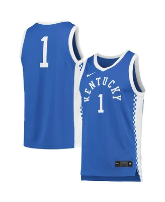 Unisex Nike 1 Royal Kentucky Wildcats Replica Basketball Jersey