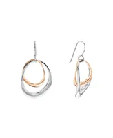 Calvin Klein Women's Two-Tone Stainless Steel Earrings - Two