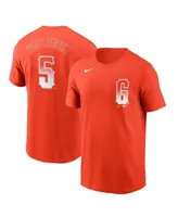 Men's Mike Yastrzemski Orange San Francisco Giants City Connect Name Number T-shirt