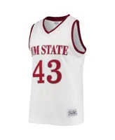 Men's Pascal Siakam White New Mexico State Aggies Alumni Commemorative Replica Basketball Jersey