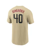 Men's Madison Bumgarner Gold Arizona Diamondbacks City Connect Name and Number T-shirt