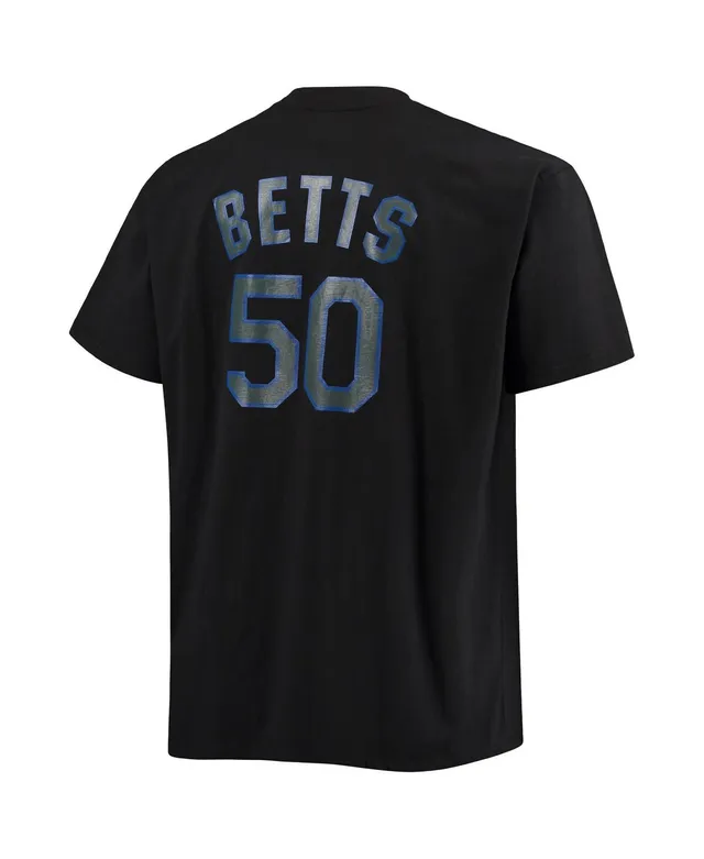 Profile Men's Mookie Betts White Los Angeles Dodgers Big & Tall Replica Player Jersey