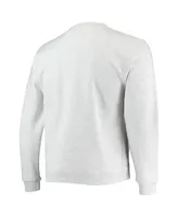 Men's Heather Gray Minnesota Golden Gophers Upperclassman Pocket Pullover Sweatshirt