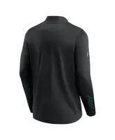 Men's Fanatics Black Dallas Stars Locker Room Full-Zip Jacket