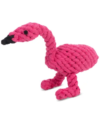Jax & Bones Flamingo Rope Dog Toy