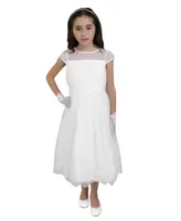 Us Angels Big Girls The Viola Communion Dress