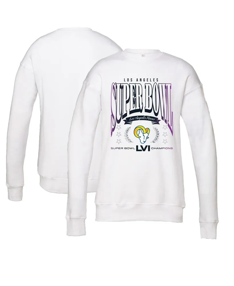 Women's WEAR by Erin Andrews White Las Vegas Raiders Celebration Cropped Long  Sleeve T-Shirt