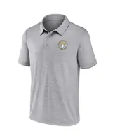 Men's Fanatics Gray Los Angeles Rams Super Bowl Lvi Champions Polo