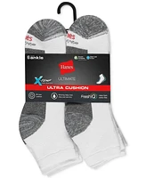 Hanes Men's 6-Pk. Ultimate Xtemp Ultra Cushion Ankle Socks