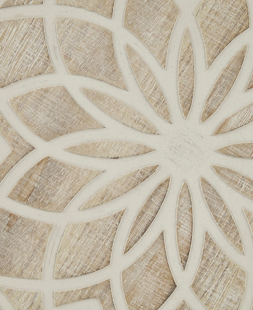 Madison Park Leah Medallion Wood Wall Decor