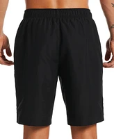 Nike Men's Big & Tall Essential Lap Dwr Solid 9" Swim Trunks