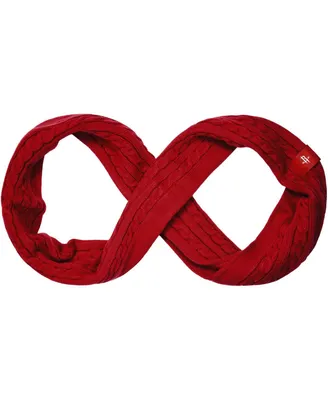 Women's Red Houston Rockets Cable Knit Infinity Scarf