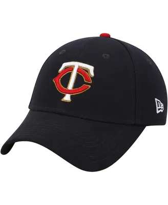 Men's New Era Navy Minnesota Twins The League Road 9Forty Adjustable Hat