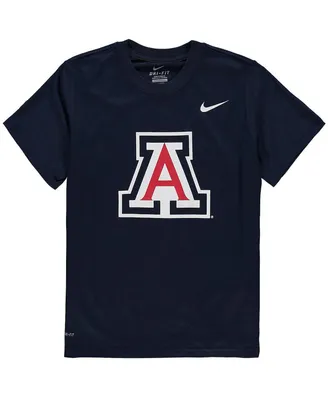 Big Boys Nike Navy Arizona Wildcats Logo Legend Dri-fit T-shirt