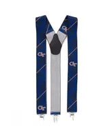 Men's Blue Ga Tech Yellow Jackets Suspenders