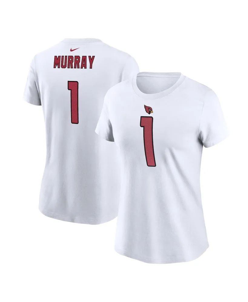 Women's Nike Kyler Murray White Arizona Cardinals Player Name Number T-shirt