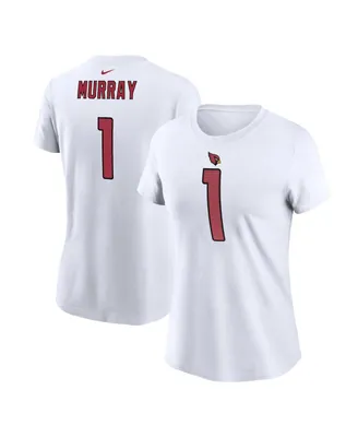 Women's Nike Kyler Murray White Arizona Cardinals Player Name Number T-shirt