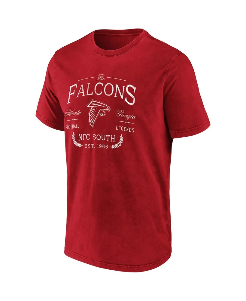 Men's Nfl x Darius Rucker Collection by Fanatics Red Atlanta Falcons T-shirt