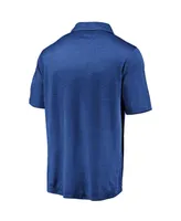 Men's Fanatics Royal Florida Gators Primary Logo Striated Polo Shirt