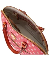 Women's Dooney & Bourke St. Louis Cardinals Signature Domed Zip Satchel Purse