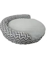 Canvas Round Pet Sofa Bed