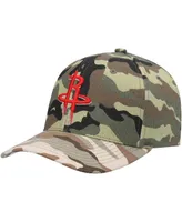 Men's Mitchell & Ness Camo Houston Rockets Woodland Desert Snapback Hat