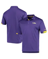 Men's Colosseum Purple Lsu Tigers Santry Polo