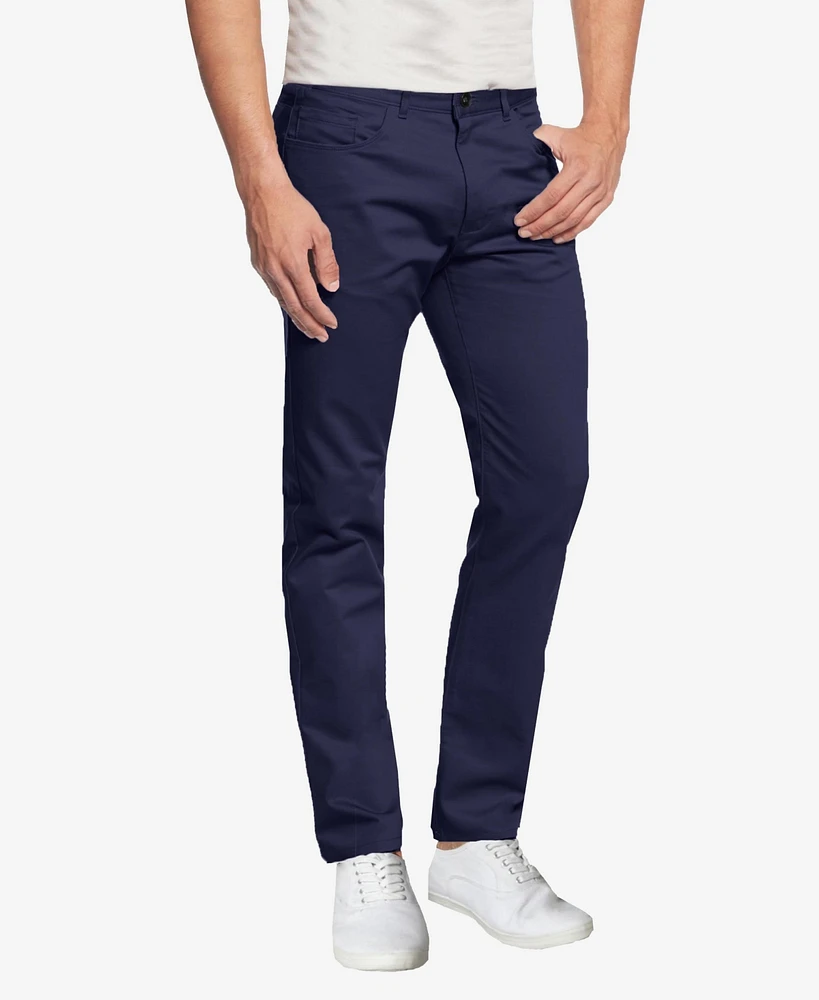 Galaxy By Harvic Men's 5-Pocket Ultra-Stretch Skinny Fit Chino Pants