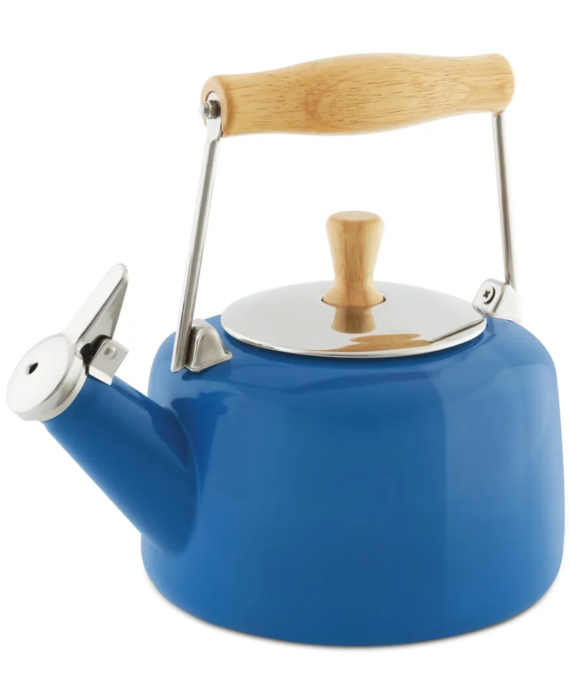 BonJour 2 Qt. Gooseneck Tea Kettle | Stainless Steel with Copper Base