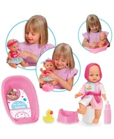 Loko Toys Le Petite Baby Doll Bath Time and Potty Play Set, 5 Piece