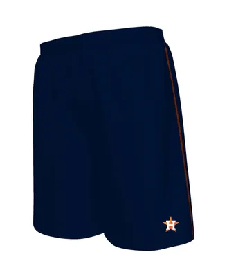 Men's Majestic Navy Houston Astros Big Tall Mesh Shorts