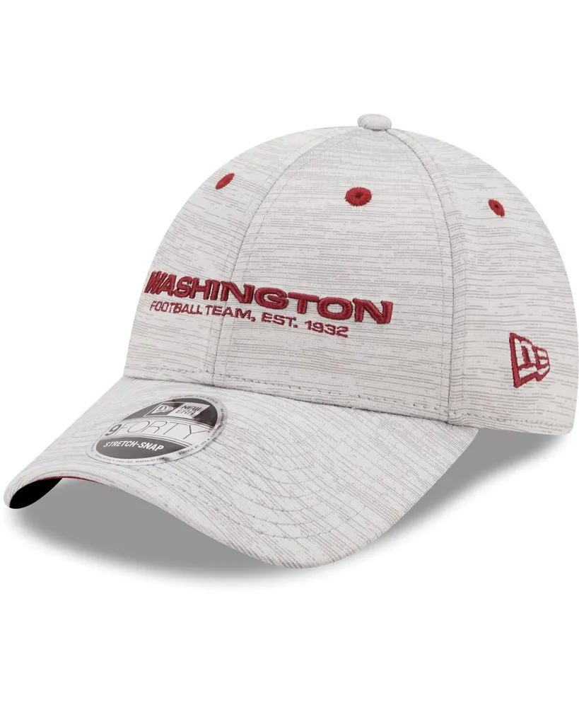 Men's New Era Burgundy Washington Commanders Outline Trucker 9FORTY  Adjustable Hat