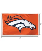 Wincraft Denver Broncos Double-Sided Deluxe 3' x 5' Flag