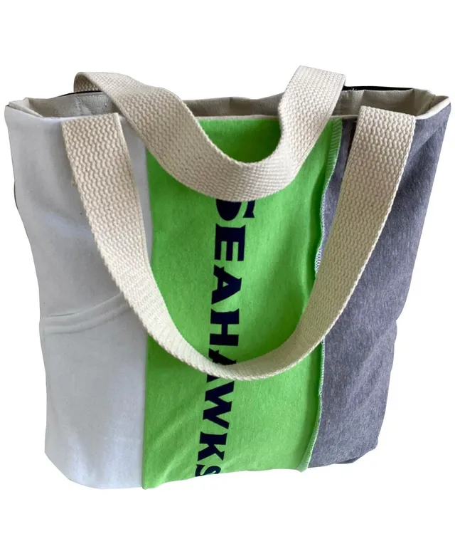 Refried Apparel Seattle Seahawks Sustainable Upcycled Zipper Pouch