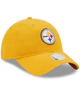 Women's New Era Gold Pittsburgh Steelers Core Classic 2.0 9Twenty Adjustable Hat