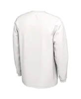 Men's Nike White Usc Trojans Ball Bench Long Sleeve T-shirt