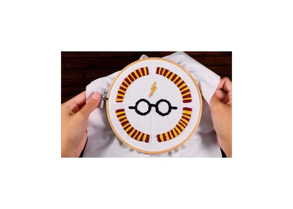 Harry Potter Embroidery by Deborah Wilding