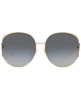 Gucci Women's Sunglasses, GG0225S - Gold