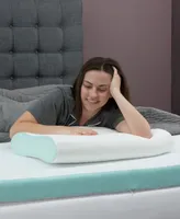 IntelliSLEEP Natural Comfort Contour Memory Foam Pillow, Standard, Exclusively at Macy's