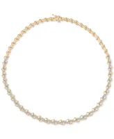 Wrapped in Love Diamond All-Around 17" Collar Necklace (1 ct. t.w.) in 10k Gold, Created for Macy's