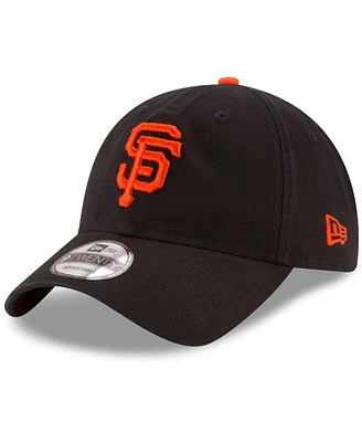 Men's Black San Francisco Giants Logo Replica Core Classic 9Twenty Adjustable Hat