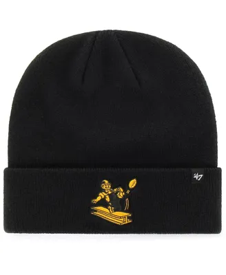 Men's Black Pittsburgh Steelers Legacy Cuffed Knit Hat