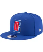 Men's Royal La Clippers Official Team Color 9FIFTY Adjustable Snapback Hat