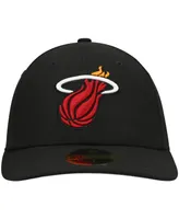 Men's Miami Heat Team Low Profile 59FIFTY Fitted Hat