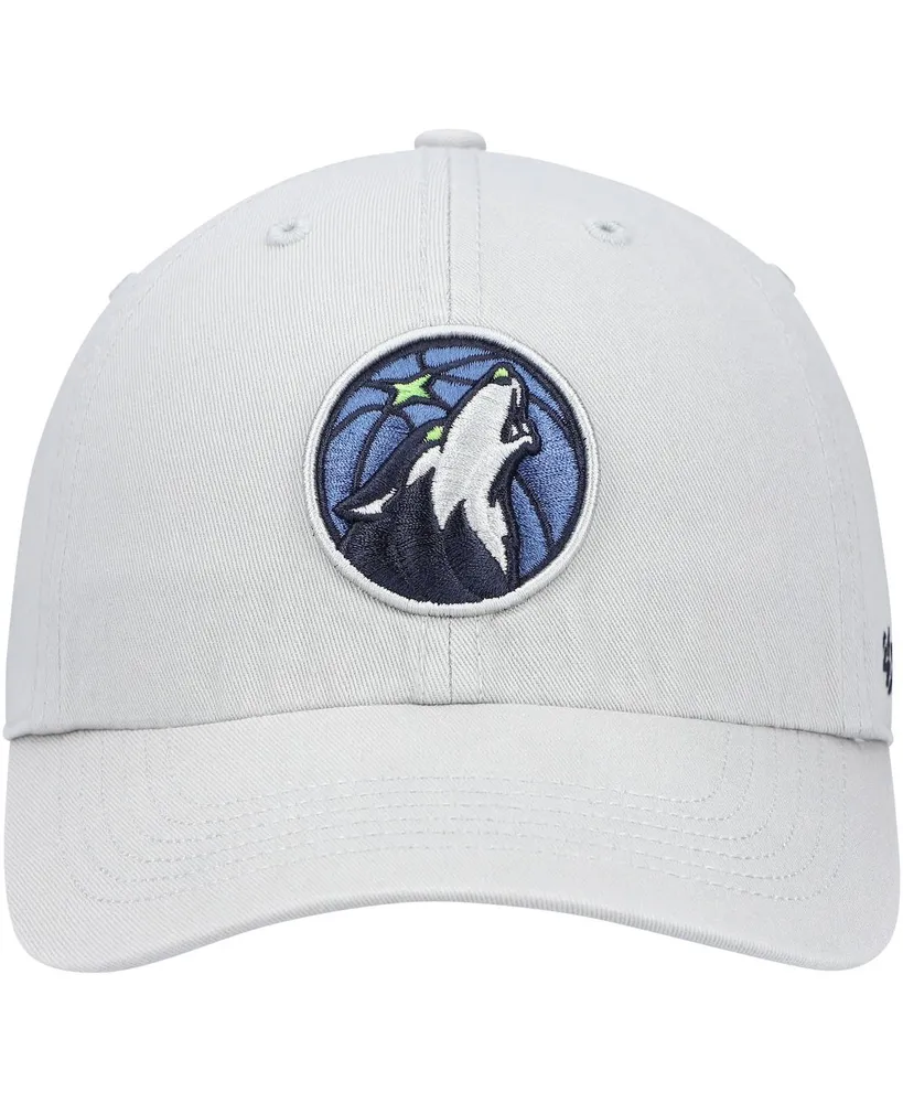 Men's Gray Minnesota Timberwolves Team Franchise Fitted Hat