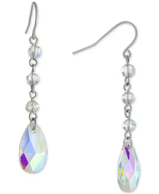 Giani Bernini Faceted Crystal Drop Earrings, Created for Macy's