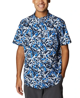 Columbia Men's Rapid Rivers Printed Short Sleeve Shirt