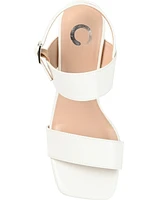 Journee Collection Women's Adras Block Heel Sandals